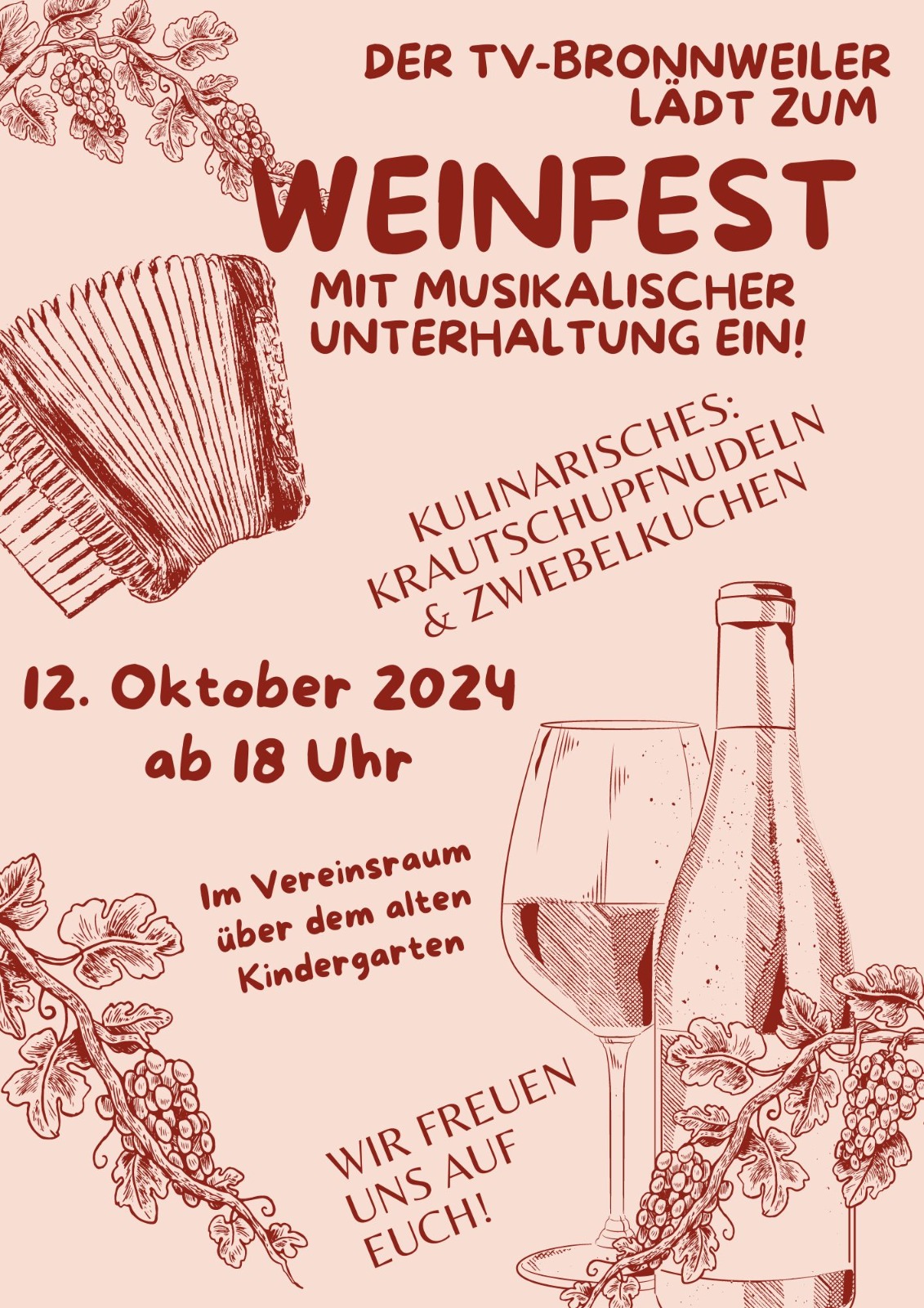 aushang weinfest